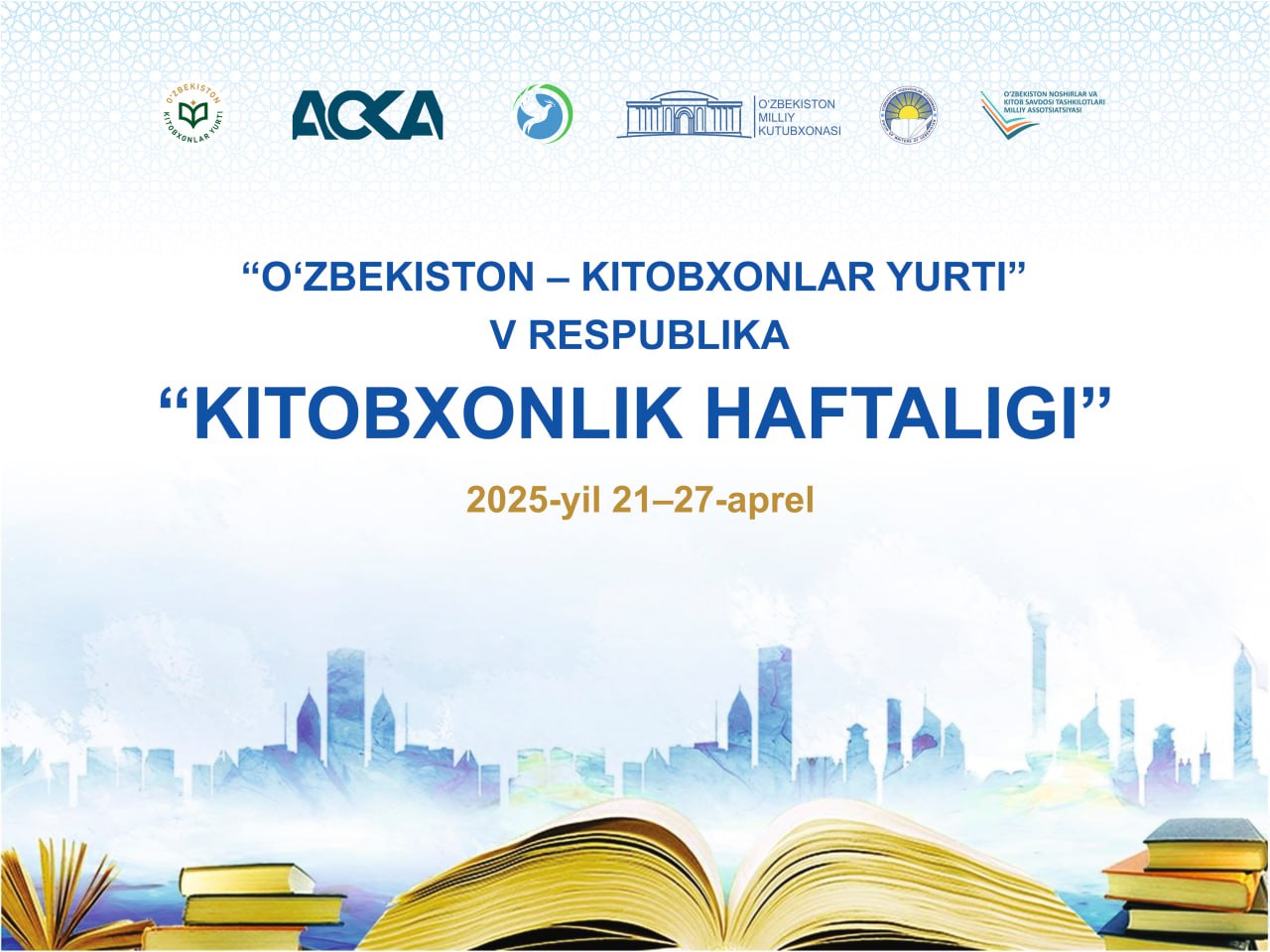 Ozbekiston kitobxonlar yurti. Kitobxonlik haftaligi