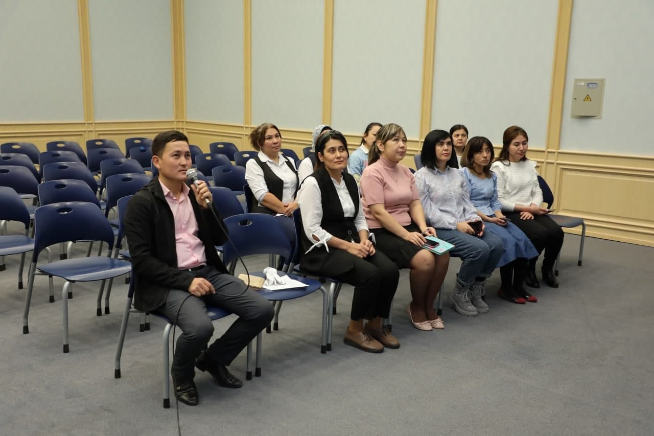 O‘zbekiston Milliy kutubxonasida o‘quv mashg‘ulotlari bo‘lib o‘tdi