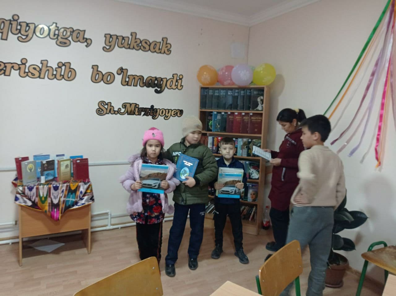 "Qishki ta'tillarini"