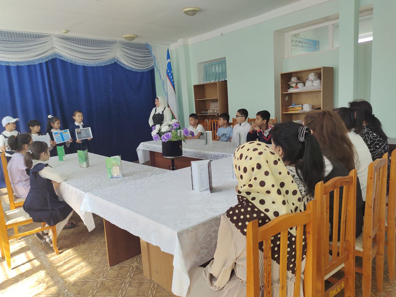 Sharof Rashidov tuman axborot -kutubxona markazida O'zbekiston xalq shoiri Muhammad Yusuf tavalludiga bag'ishlangan Muhammad Yusuf “El suygan shoir " mavzusida she'rxonlik kechasi o'tkazildi.