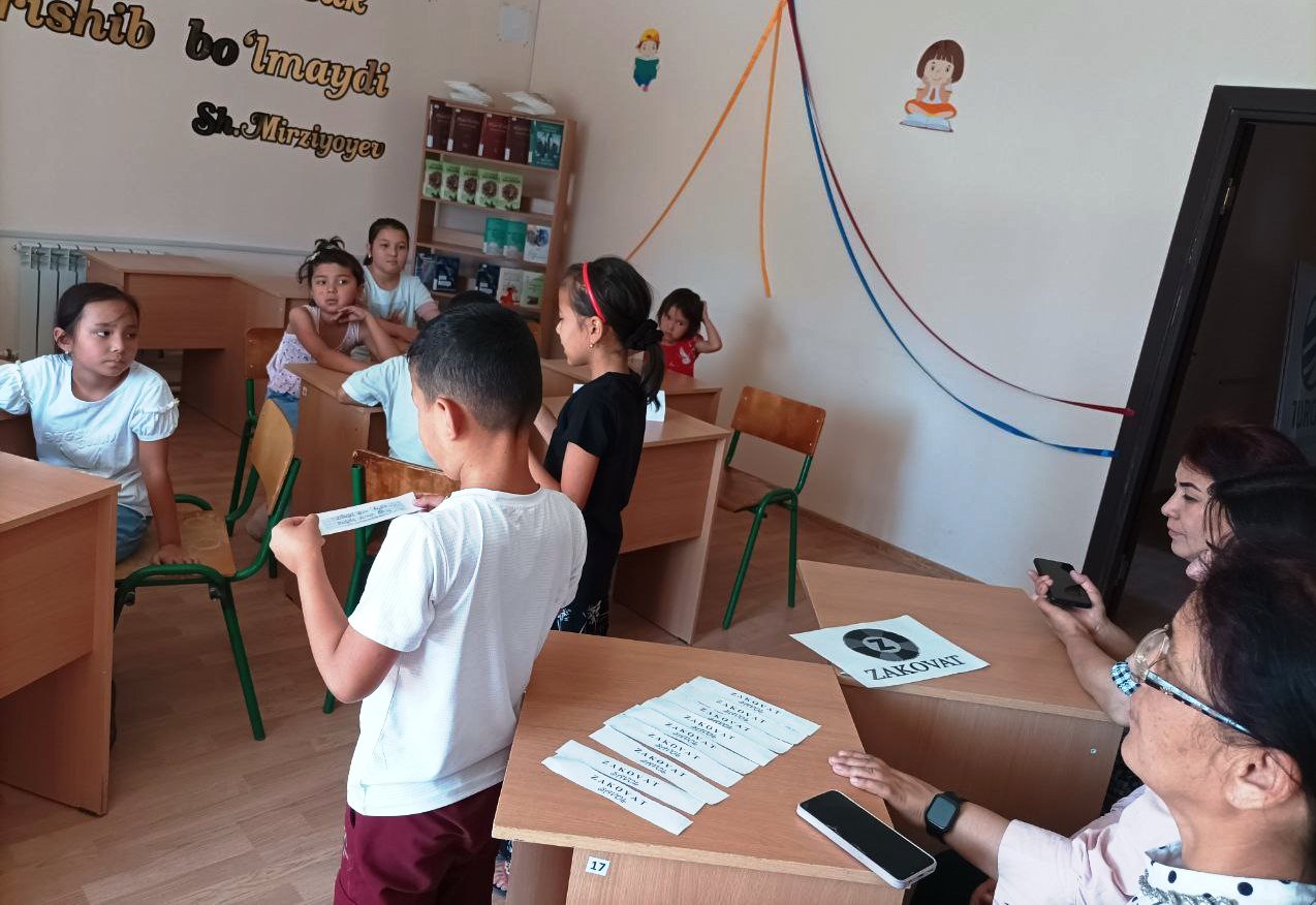 "Kitobsevar Millat" shiori ostida "Zakovat " intellektual o'yini o'tkazildi.