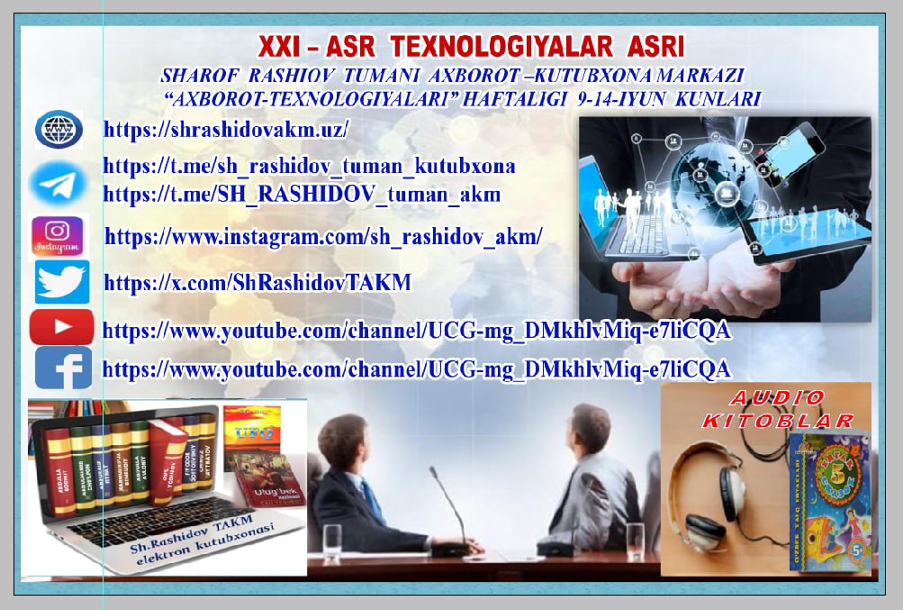 " D I Q Q A T     E ' L O N  "  #Axborot_texnologiyalari_haftaligi_2025