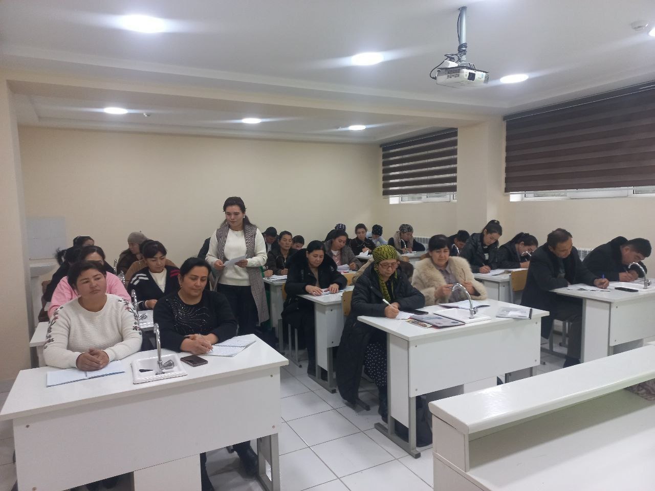 Soʻrovnoma o’tkazildi.