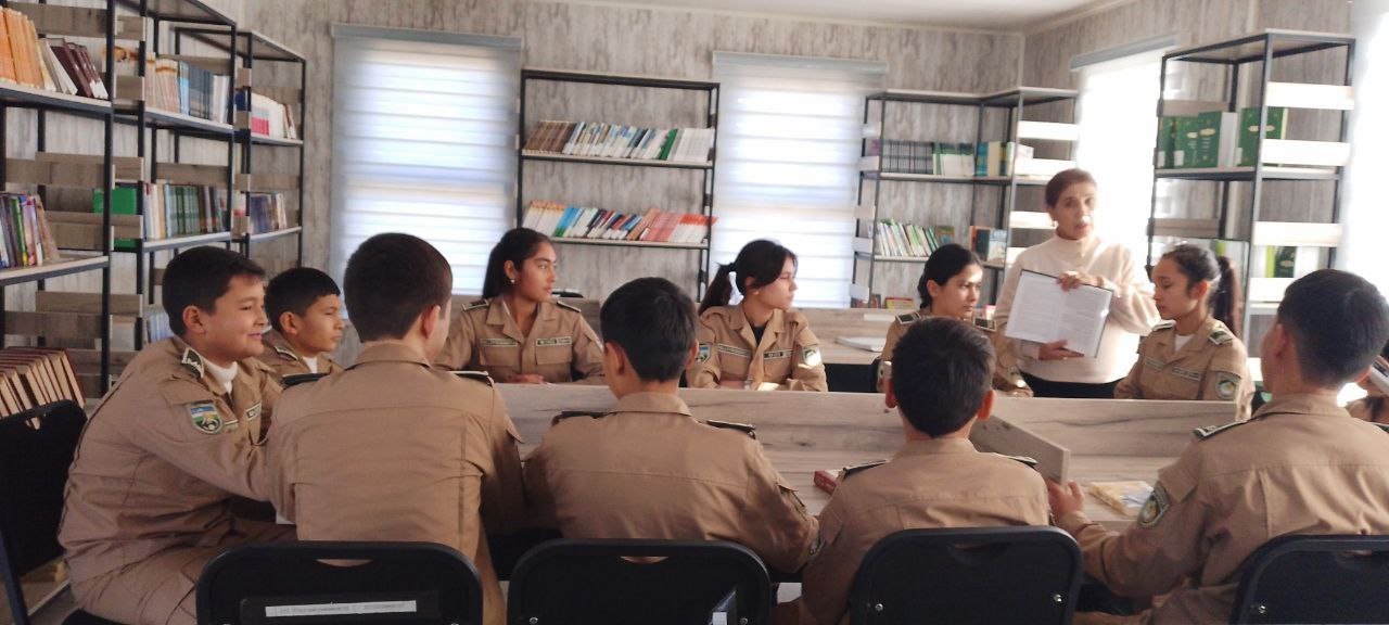  " Mardlar qoʻriqlaydi Vatanni" nomli davra suhbat o'tkazildi.