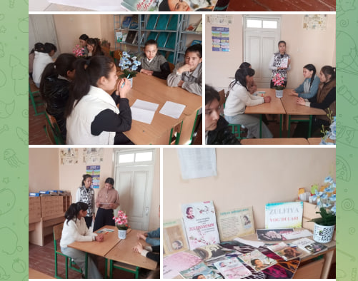  "Zulfiyaxonim qalblar malikasi"nomli davra suhbat o'tkazildi.