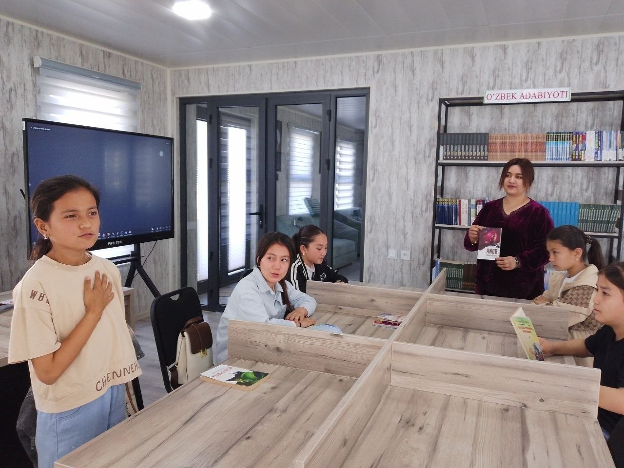 Abdulla Qahhorning mashhur “Anor” hikoyasi yuzasidan kitob taqdimoti tashkil etildi.