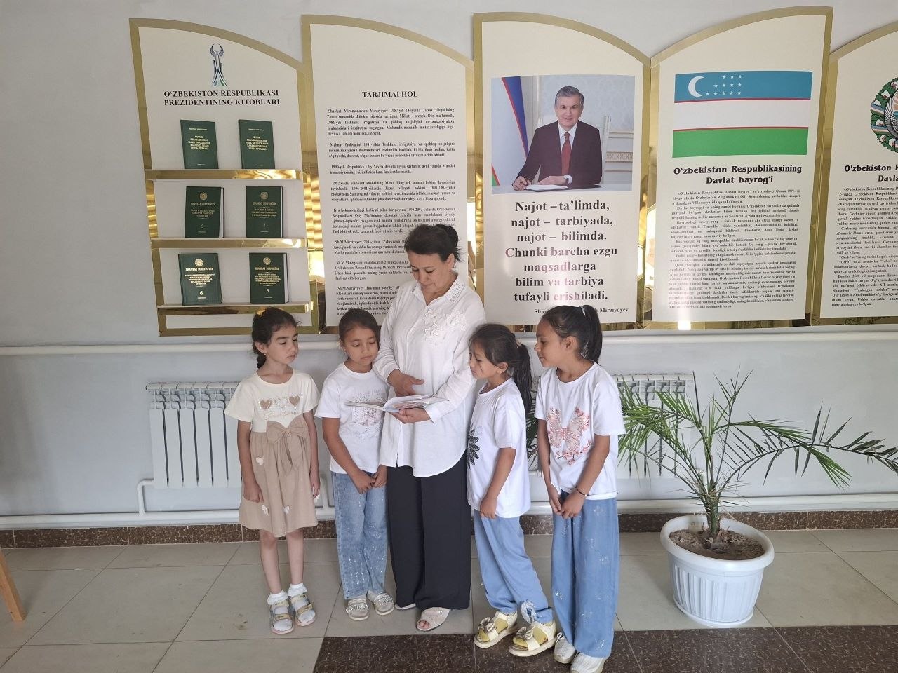 "Bolalar -kelajak pordevori"mavzusida kitob taqdimoti o'tkazildi.