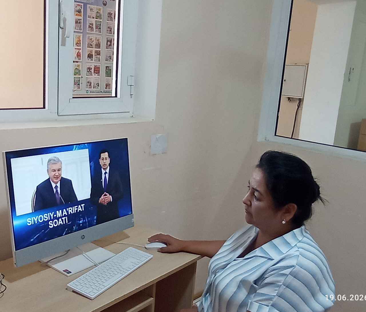 "Siyosiy - ma'rifat soati"da siyosiy-ijtimoiy xabarlar, qonunchilikdagi yangiliklar