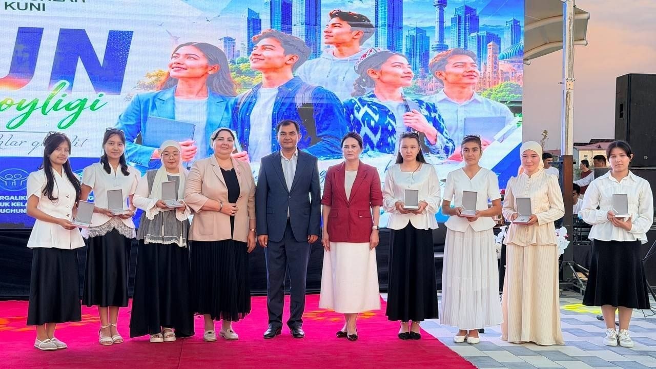 “Yashil park” hududida tantanali bayram tadbiri tashkil etildi.