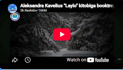Aleksandra Kavelius  "Laylo" kitobiga booktreyler.