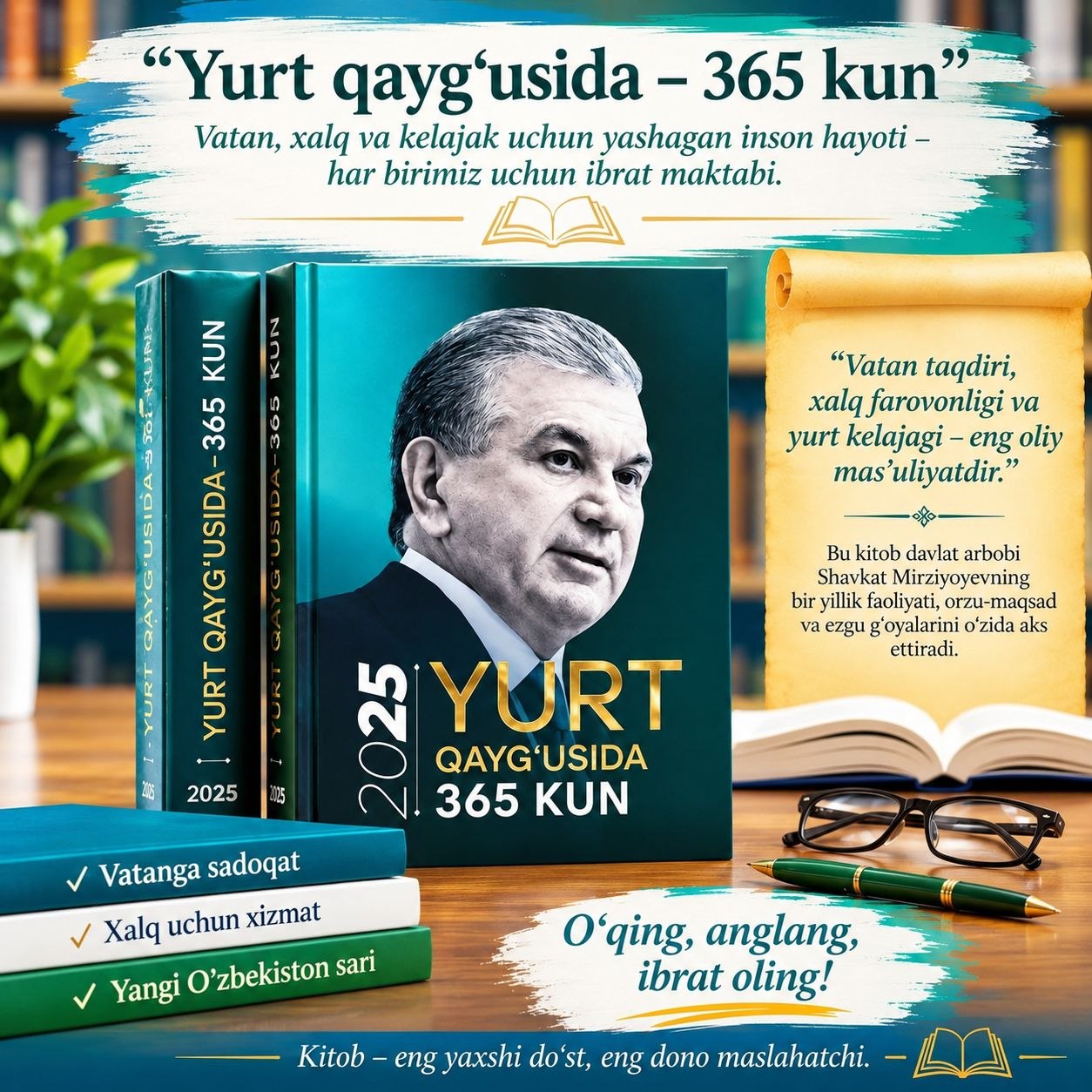 Shavkat MIRZIYOYEV, O‘zbekiston Respublikasi Prezidenti