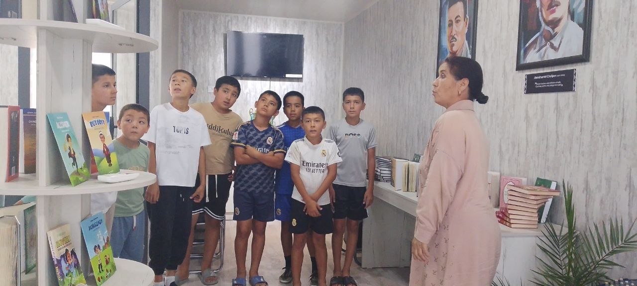  “Yangi kitobxonlar bilan tanishing” mavzusida davra suhbati o‘tkazildi.