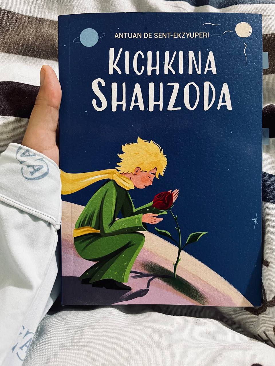 📚 Kitob: Kichkina shahzoda ✍️ Muallif: Antuan de Sent-Ekzyuperi 📄 Sahifasi: 83 bet