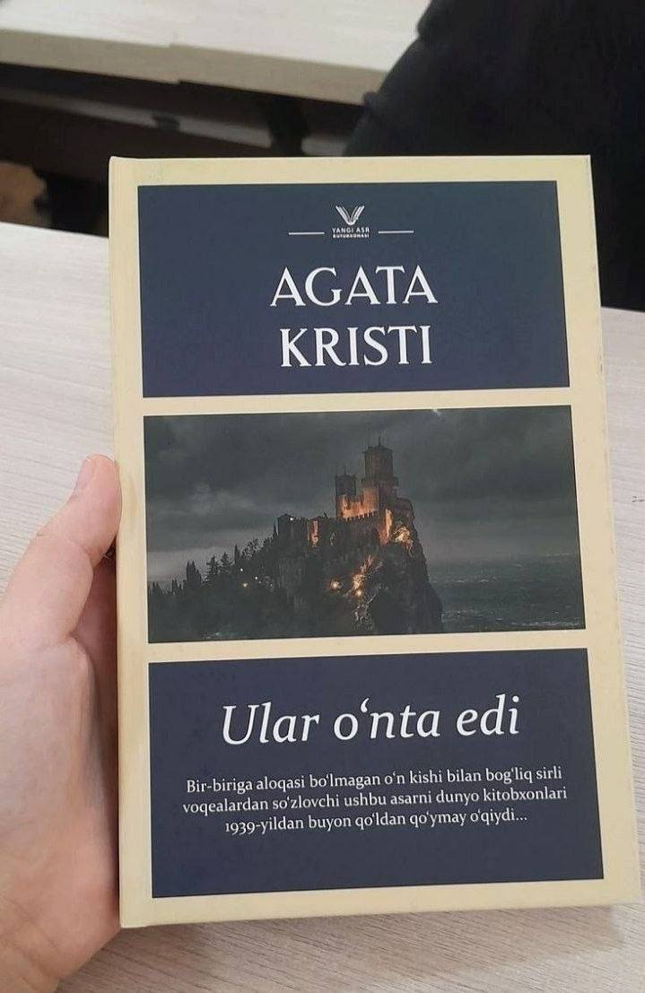 📚  Ular o‘nta edi   ✍️ Agata Kristi  