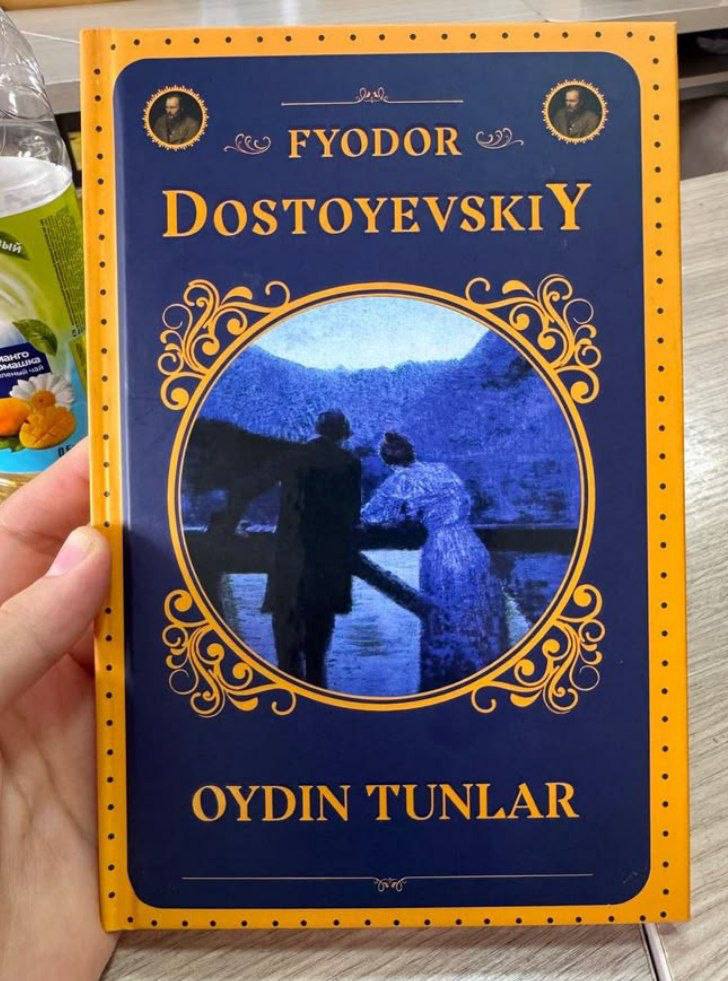 📚 Kitob: Oydin tunlar ✍️ Muallif: Fyodor Dostoyevskiy