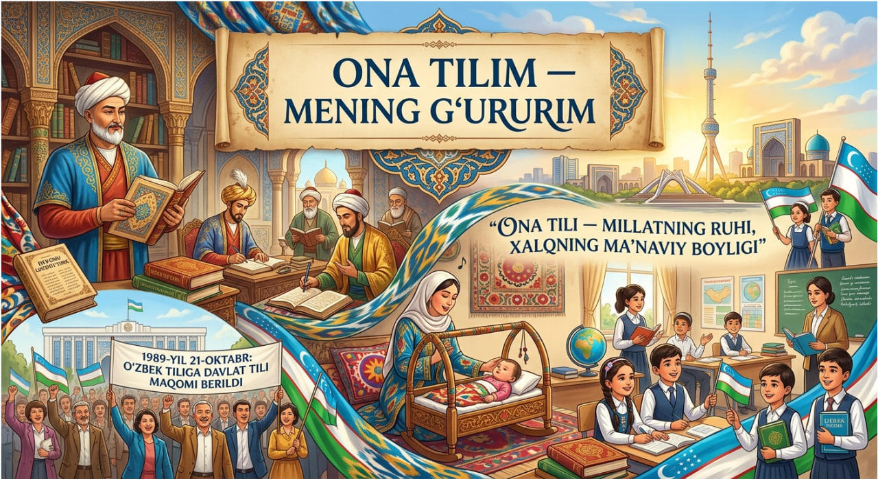 ONA TILIM — MENING G'URURIM